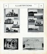 School Buildings & Churches, Rock County Scenes, Gerber Residence, Luverne Hospital, Rock County 1914